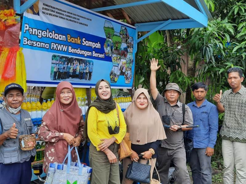 Peresmian Bank Sampah Bendungan Berseri
